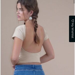 Motel Rocks Xiwang Top in Coconut Cream S